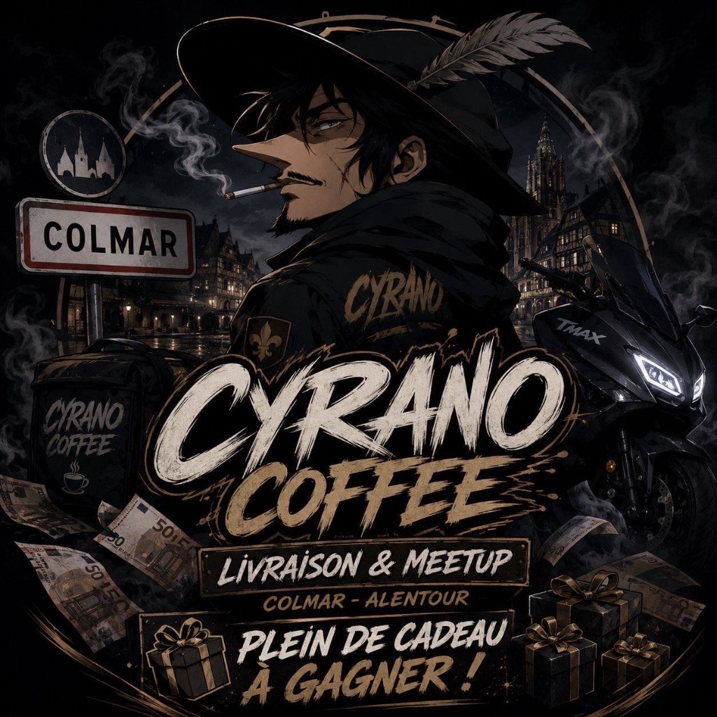 Cyrano Coffee — Livraison & Drive, Colmar & alentour